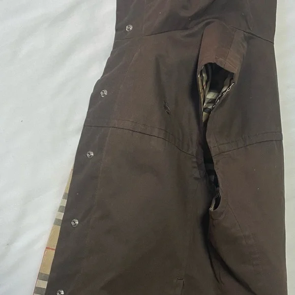 Burberry Tan and Black Checkered Vest - Picture 3 of 8